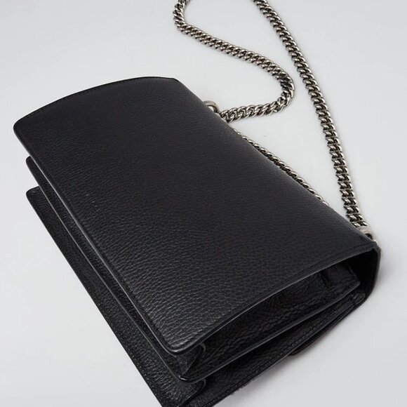 Gucci Black Leather Dionysus Small Shoulder Bag - Picture 3 of 12